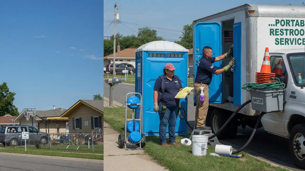 Portable Toilet Rental in Bloomer, WI near me